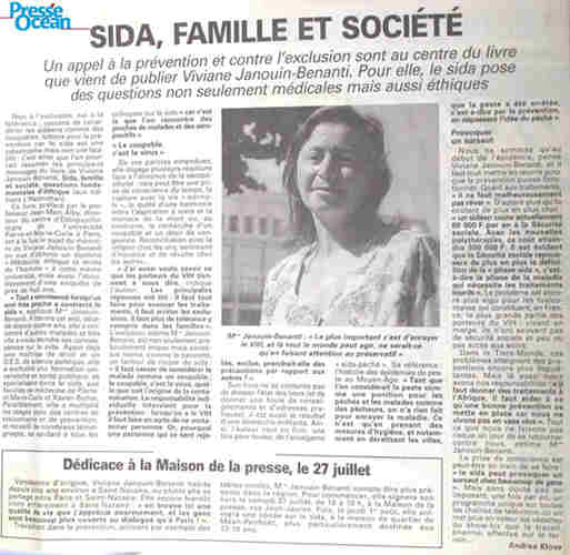 Presse Océan : Sida Famille et Société